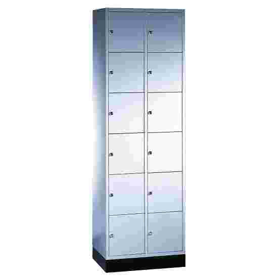 Sluitvakkast &quot;S 4000 Intro&quot; (6 vakken boven elkaar) 195x62x49 cm/ 12 vakken, Lichtgrijs (RAL 7035)
