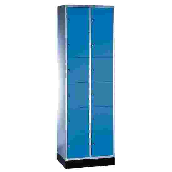 Sluitvakkast &quot;S 4000 Intro&quot; (6 vakken boven elkaar) 195x62x49 cm/ 12 vakken, Gentiaanblauw (RAL 5010)