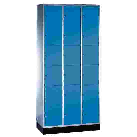Sluitvakkast &quot;S 4000 Intro&quot; (6 vakken boven elkaar) 195x92x49 cm/ 18 vakken, Gentiaanblauw (RAL 5010)