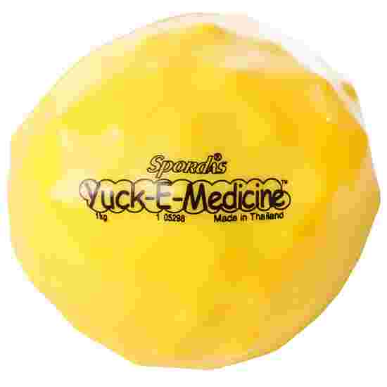 Spordas Medicinebal &quot;Yuck-E-Medicine&quot; 1 kg, ø 12 cm, geel