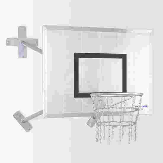Sport-Thieme Basketbal-Wandset &quot;Fair Play Outdoor&quot; Ring "Outdoor", Doelbord: aluminium
