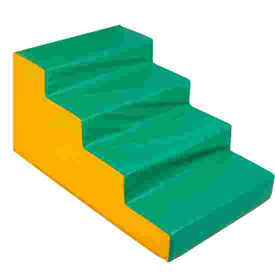 Sport-Thieme Bouwelement &quot;Treppe&quot; voor schuimstofbouwsteenen 4-traps, 90x60x50 cm