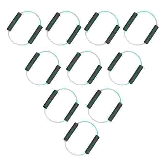 Sport-Thieme Fitness-Tube Ring 10-delige set Groen, licht