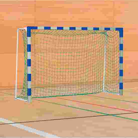 Sport-Thieme Handbaldoel met inklapbare netbeugels Standard, doeldiepte 1,25 m, Blauw-zilver