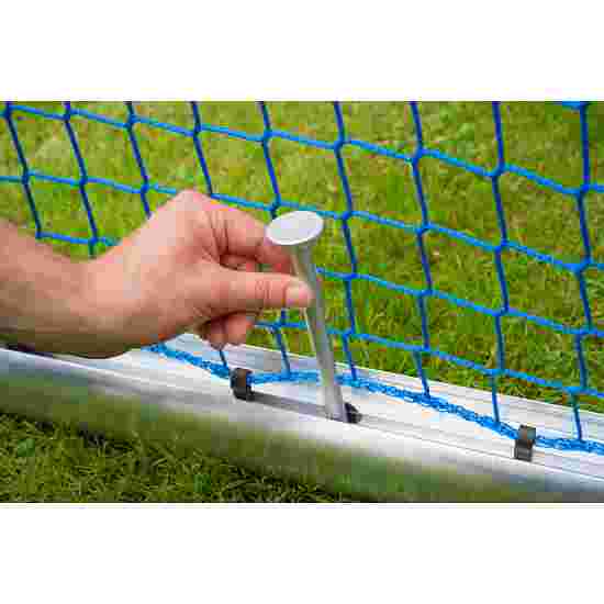 Sport-Thieme Mini-voetbaldoel, volledig gelast 1,20x0,80 m, diepte 0,70 m, Incl. net, groen (mw 10 cm)