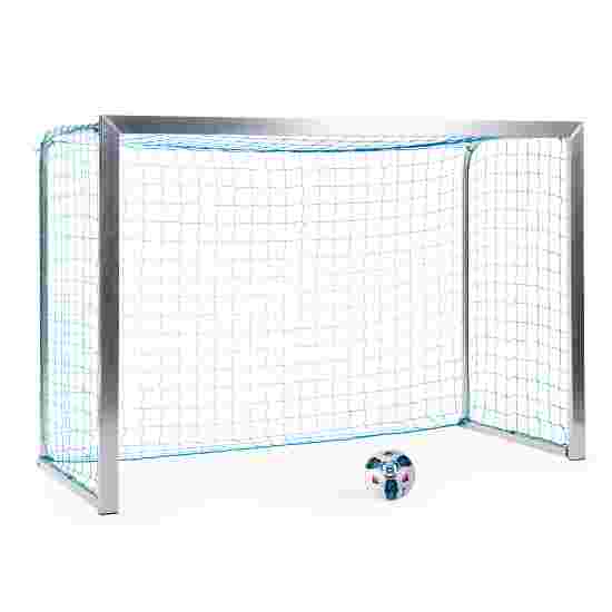 Sport-Thieme Mini-voetbaloel &quot;Training&quot; 2,40x1,60 m, diepte 1,00 m, Incl. net, blauw (mw 4,5 cm)