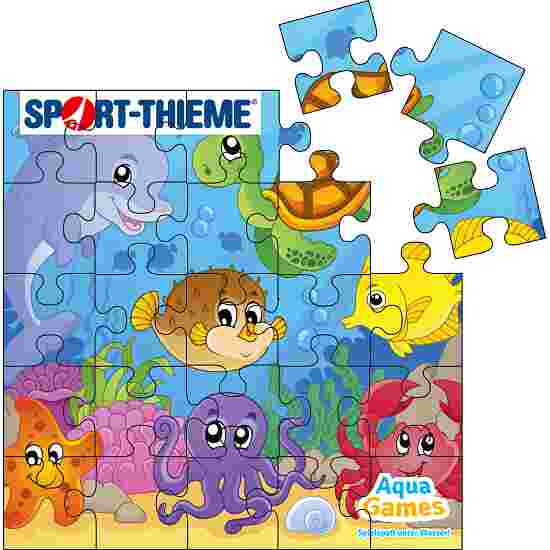 Sport-Thieme Onderwaterspel &quot;Puzzle&quot; Zeedieren, Vierkant