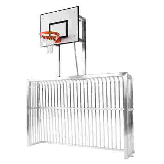 Sport-Thieme Speelpleindoel volledig gelast Vierkant-profiel 80x80 mm, 3x2 m, met basketbalbord