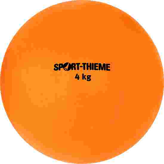 Sport-Thieme Stootkogel  van kunststof 4 kg, oranje, ø 134 mm