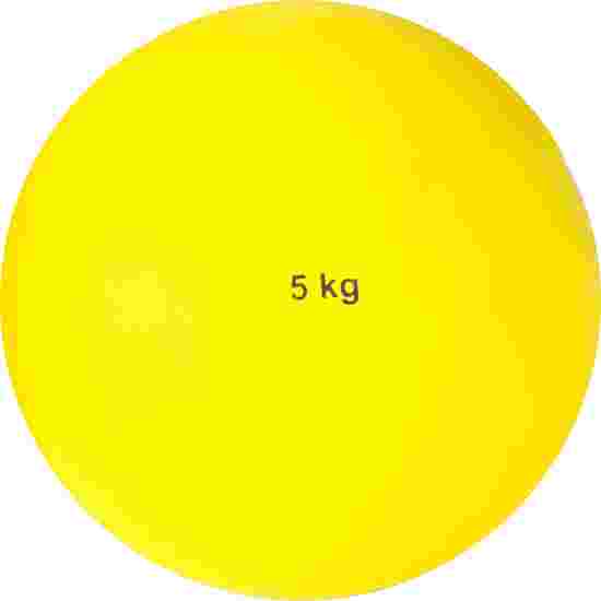 Sport-Thieme Trainings-Stootkogel &quot;Kunststof&quot; 5 kg, geel, ø 135 mm