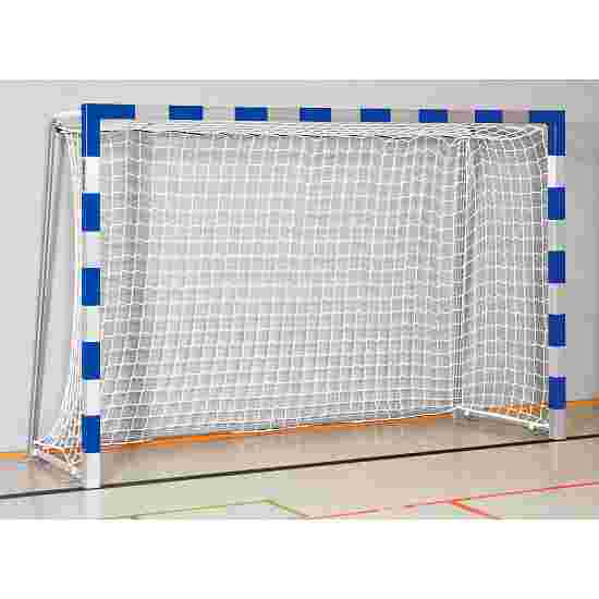 Sport-Thieme Zaalhandbaldoel 3x2 m, in grondbussen Vastgeschroefde hoekverbindingen, Blauw-zilver