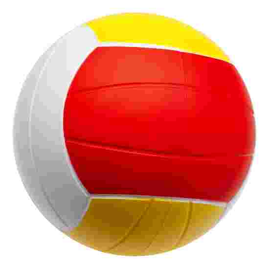 Sport-Thieme Zachte foambal 'PU volleybal' Rood/geel/wit, ø 200 mm, 290 g