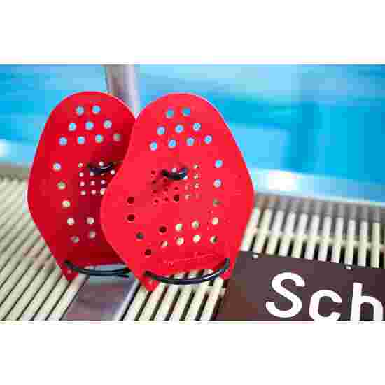 Sport-Thieme Zwempeddels &quot;Swim-Power&quot; Maat L, 23x19 cm, rood