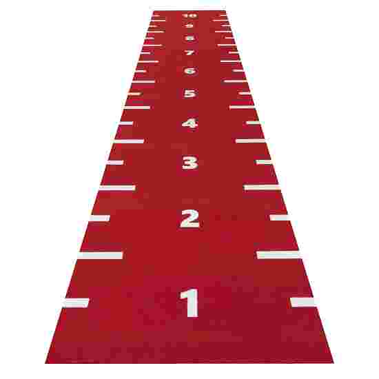 Sprint Tracks Sprintbaan &quot;Numbered&quot; Rood, 2x10 m