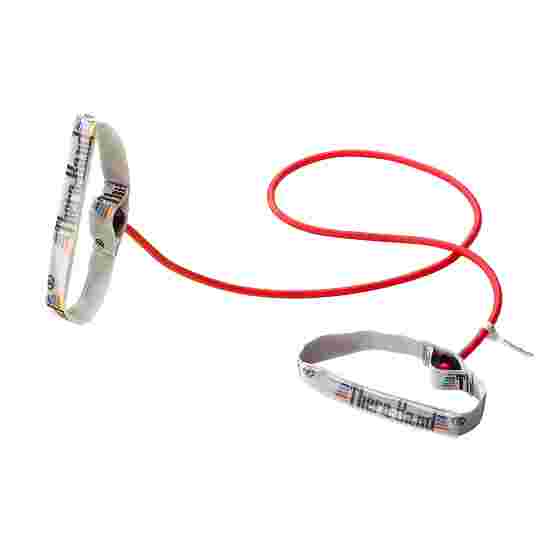 TheraBand Fitness-Tube &quot;Bodytrainer, 1,4 m met handgrepen&quot; Rood, medium