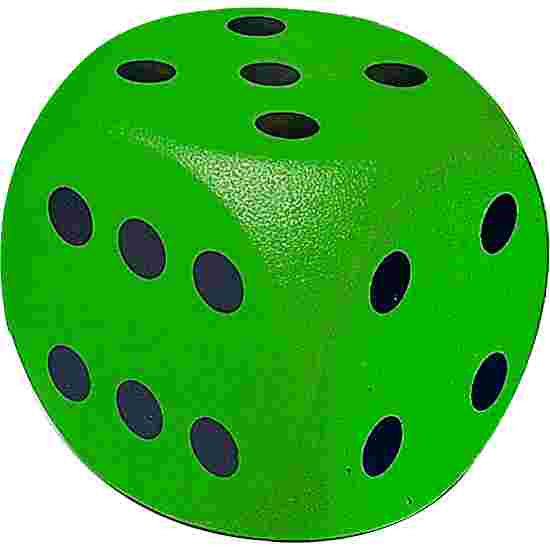 Volley Schuimstofdobbelsteen Groen, 16 cm