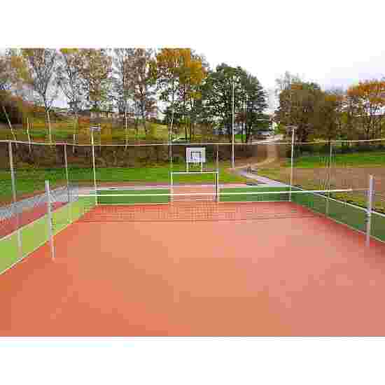 Volleybal-Installatie Voor courts breder dan 10 m 