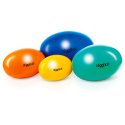 Ledragomma Fitnessbal 'Eggball' ø 85 cm, Blauw