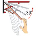 Sport-Thieme Basketbalring "Premium", Neerklapbaar Neerklapbaar vanaf 45 kg, Zonder anti-wip net