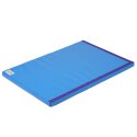 Reivo Combi-Turnmatten "Veilig" 150x100x8 cm, Turnmattenstof blauw, Turnmattenstof blauw, 150x100x8 cm