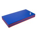 Sport-Thieme Vouwmat "Basic" 240x120x3 cm, Blauw-rood