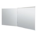 Seco Sign Folie-spiegel voor wandmontage; inklapbaar 1,00/2,00x1,75 m