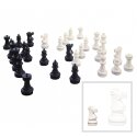 Rolly Toys Vloer-schaakstukken Standvlak ø 11 cm, hoogte koning 30 cm