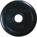 Sport-Thieme Halterschijven "Rubber coating" 0,5 kg