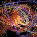 Kleurrijke fiber optic strengen 200 strengen, 2 m