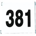 Startnummers van scheurvast papier Set 1-500