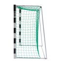 Sport-Thieme Zaalhandbaldoel 3x2 m, vrijstaand met gepatenteerde hoekverbinding Met inklapbare netbeugels, Zwart-zilver