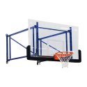 Sport-Thieme Basketbal-Wandset "Draaibaar en in de hoogte verstelbaar" Overstek 170 cm, Betonmuur