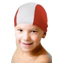 Sport-Thieme Zwemmutsset "Textiel" Rood-wit, Kinderen, Rood-wit, Kinderen
