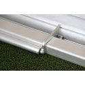 Anti-kiepveiligheid voor voetbaldoelen mobiel Bodemframe, rechthoekig profiel 75x50 mm