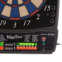 Kings Dart Elektronisch dartbord met luxe uitrusting Blauw-beige