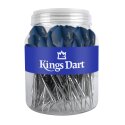 Kings Dart Steeldarts "Toernooi" Blauw