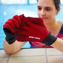 Sport-Thieme Aqua-fitness-handschoenen M, 25x18 cm, Rood
