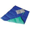 Enste Physioform Reha Zwaar deken/Gewichtsdeken 90x72 cm / groen-blauw, Buitenhoes katoen