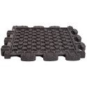 Gum-tech Valbeveiligingspaneel "Puzzle mat 3D" 6 cm, Zwart