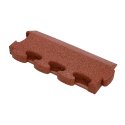 Gum-Tech Randstuk "afgeschuind" voor valbeveiligingsplaten 6 cm, Rood