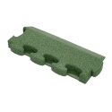 Gum-Tech Randstuk "afgeschuind" voor valbeveiligingsplaten 6 cm, Groen