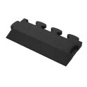 Gum-Tech Randstuk "afgeschuind" voor valbeveiligingsplaten Zwart, 4,5 cm, 4,5 cm, Zwart