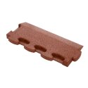 Gum-Tech Randstuk "afgeschuind" voor valbeveiligingsplaten 4,5 cm, Rood