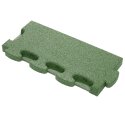 Gum-tech Randstuk "recht" voor valbeveiligingsplaten 4,5 cm, Groen