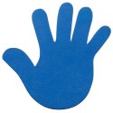 Sport-Thieme Bodemmarkering Hand, 18 cm, Blauw