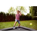 Eurotramp Kids-Bodemtrampoline "Playground" Springdoek vierkant, Zonder extra coating