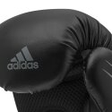 Adidas Bokshandschoenen "Speed Tilt 150" Zwart-Grijs, 8 oz.
