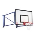 Sport-Thieme Basketbal-Wandset "Draaibaar en in de hoogte verstelbaar" Betonmuur