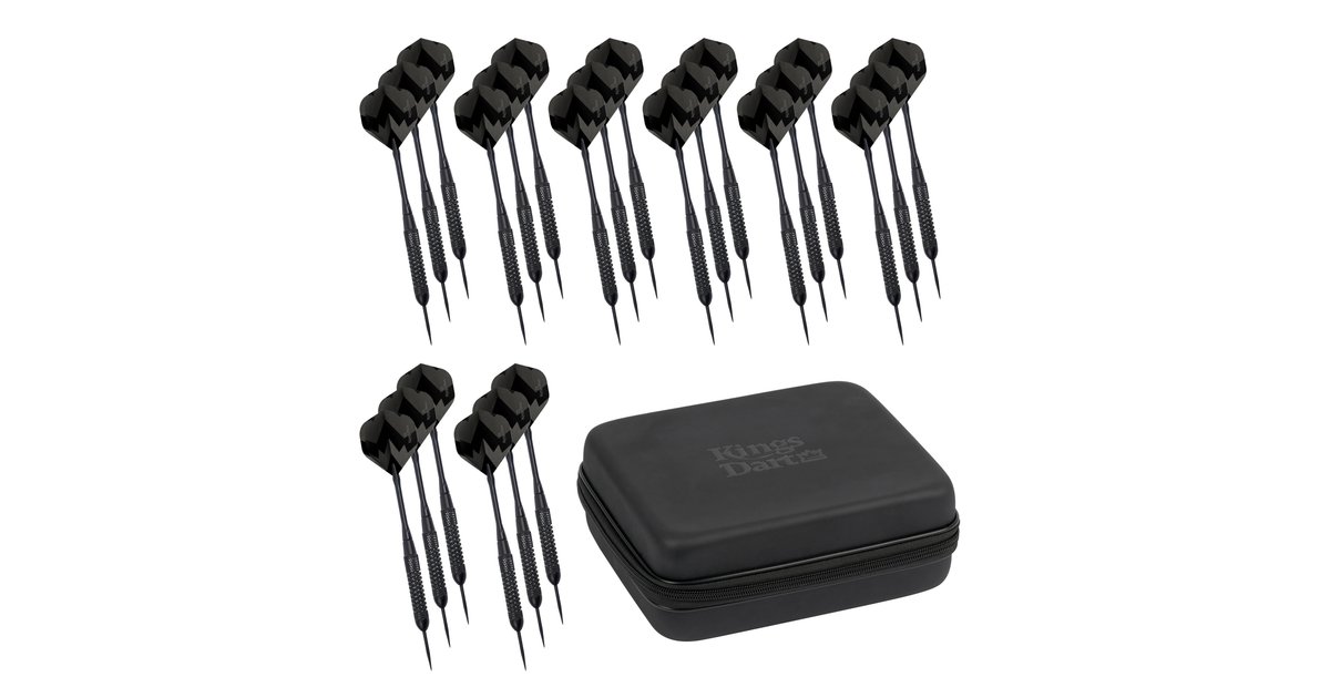 Kings Dart SteeldartSet "Mix Darts Team" kopen bij SportThieme.nl