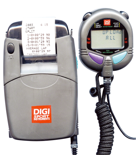Digi Sport Thermische printer met stopwatch